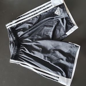 Adidas Men's Black and White tastigo shirts.  Size x-small